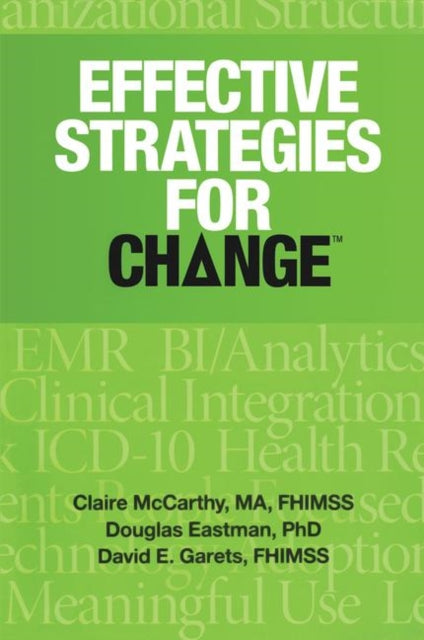 Book cover of: Effective Strategies for Change. By: Claire McCarthy
