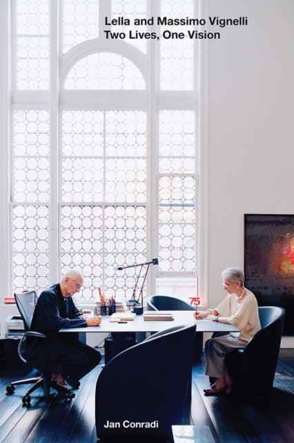 Book cover of: Lella and Massimo Vignelli. By: Jan Conradi