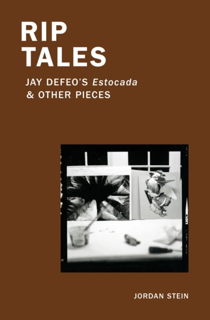 Book cover of: Rip Tales: Jay DeFeo's Estocada and Other Pieces. By: Jordan Stein