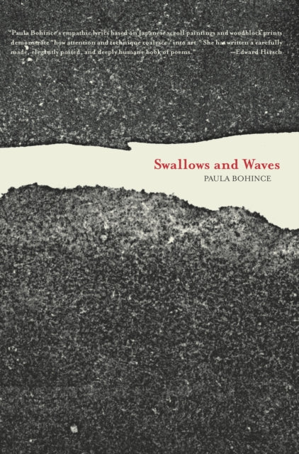 Book cover of: Swallows and Waves. By: Paula Bohince