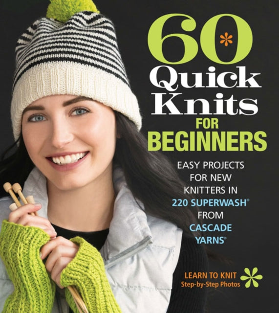 Book cover of: 60 Quick Knits for Beginners