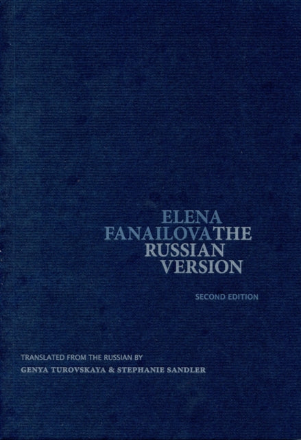 Book cover of: Russian Version. By: Elena Fanailova