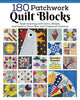 Book cover of: 180 Patchwork Quilt Blocks. By: Suzuko Koseki