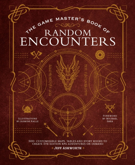 Book cover of: Game Master's Book of Random Encounters. By: Jeff Ashworth