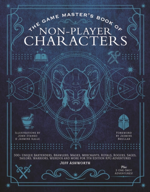 Book cover of: Game Master's Book of Non-Player Characters. By: Jeff Ashworth