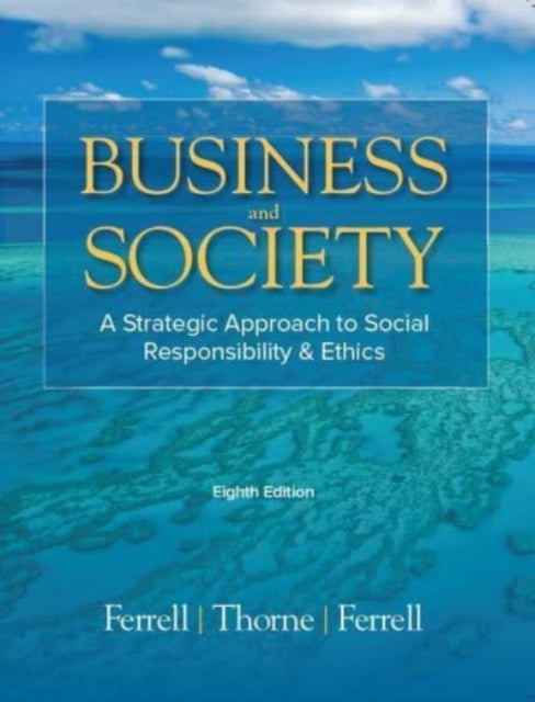 Book cover of: Business & Society. By: Ferrell