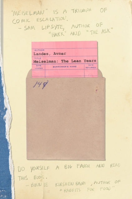 Book cover of: Meiselman. By: Avner Landes