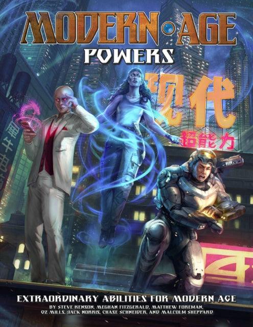 Book cover of: Modern AGE Powers. By: Steve Kenson