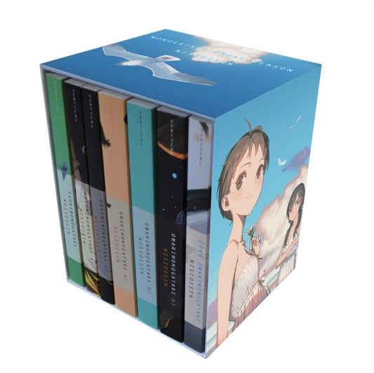 Book cover of: Monogatari Series Box Set, Final Season. By: 西尾維新