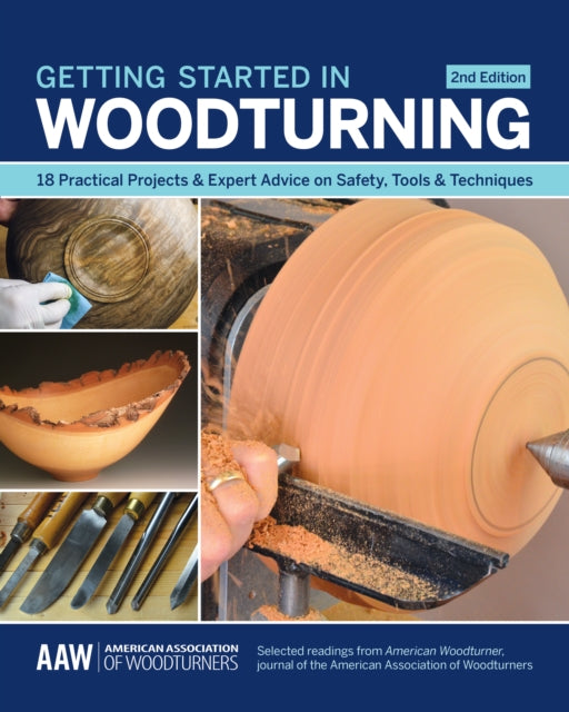 Book cover of: Getting Started in Woodturning. By: John Kelsey