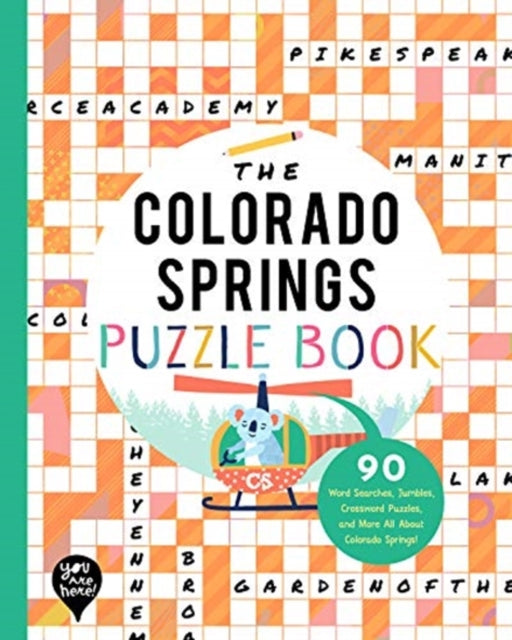 Book cover of: Colorado Springs Puzzle Book. By: Bushel & Peck Books