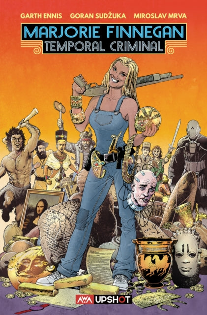 Book cover of: Marjorie Finnegan, Temporal Criminal. By: Garth Ennis