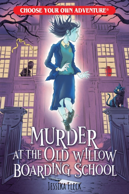 Book cover of: Murder at the Old Willow Boarding School. By: Jessika Fleck