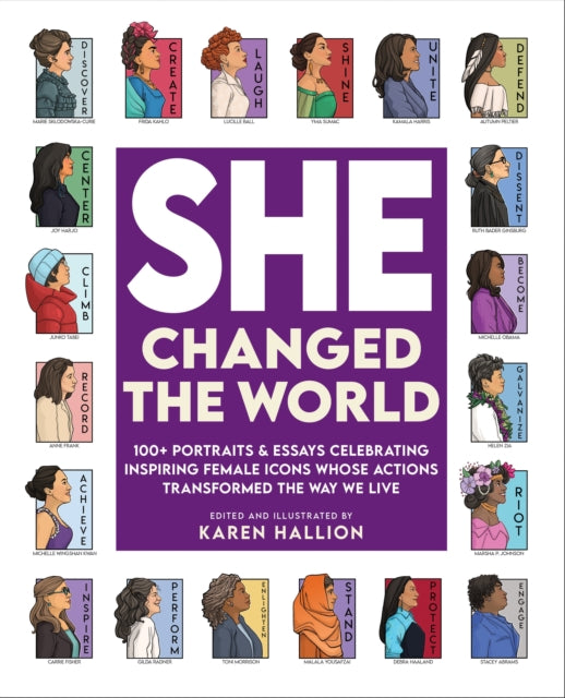 Book cover of: She Changed the World. By: Karen Hallion