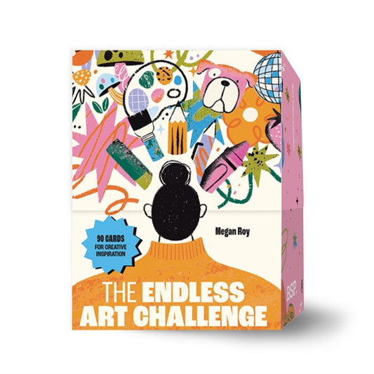 Book cover of: Endless Art Challenge Card Deck. By: Megan Roy