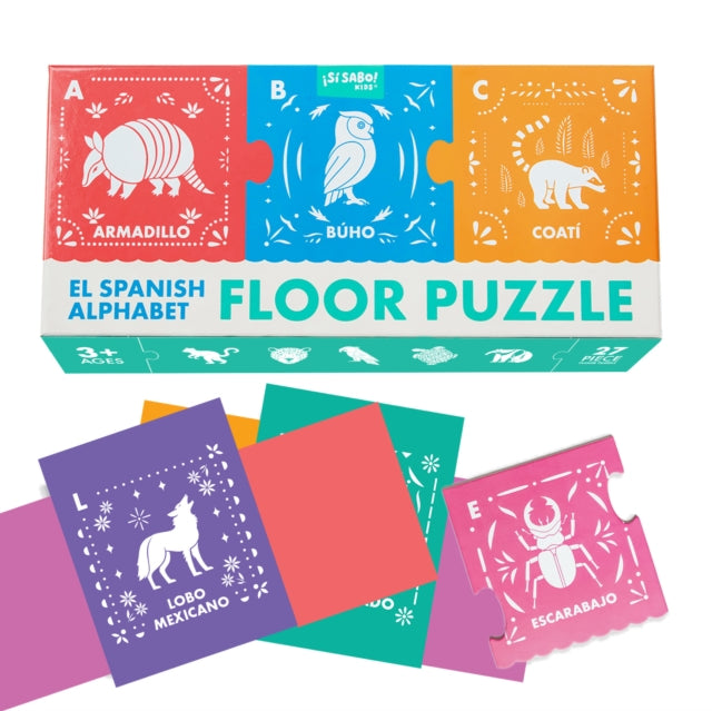 Book cover of: Spanish Alphabet Jumbo Floor Puzzle