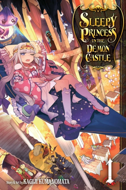 Book cover of: Sleepy Princess in the Demon Castle, Vol. 1. By: Kagiji Kumanomata