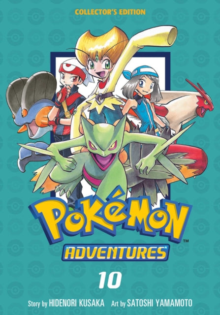 Book cover of: Pokemon Adventures Collector's Edition, Vol. 10. By: 日下秀憲 [Hidenori Kusaka]