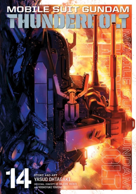 Book cover of: Mobile Suit Gundam Thunderbolt, Vol. 14. By: Yasuo Ohtagaki