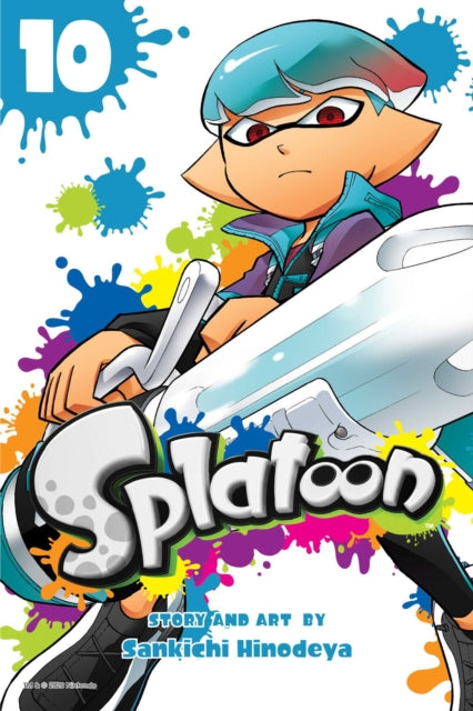 Book cover of: Splatoon, Vol. 10. By: Sankichi Hinodeya