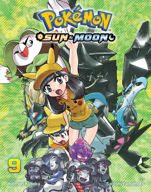 Book cover of: Pokemon: Sun & Moon, Vol. 9. By: 日下秀憲 [Hidenori Kusaka]