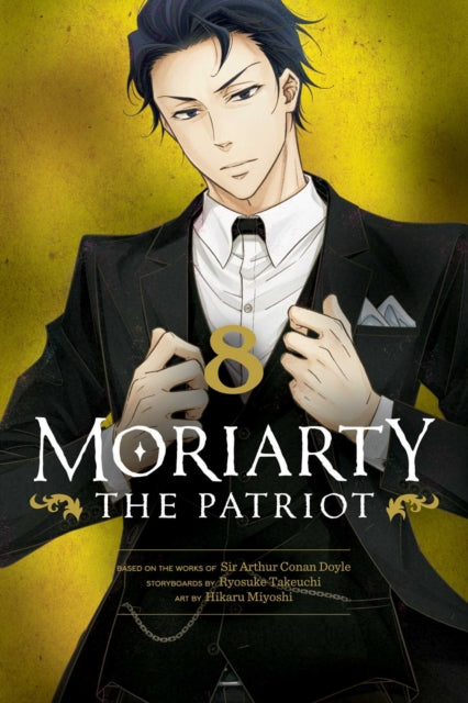 Book cover of: Moriarty the Patriot, Vol. 8. By: Ryosuke Takeuchi