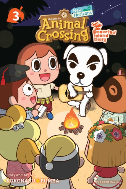 Book cover of: Animal Crossing: New Horizons, Vol. 3. By: Kokonasu RUMBA