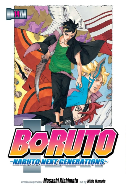 Book cover of: Boruto: Naruto Next Generations, Vol. 14. By: Masashi Kishimoto