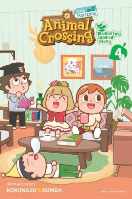 Book cover of: Animal Crossing: New Horizons, Vol. 4. By: Kokonasu RUMBA