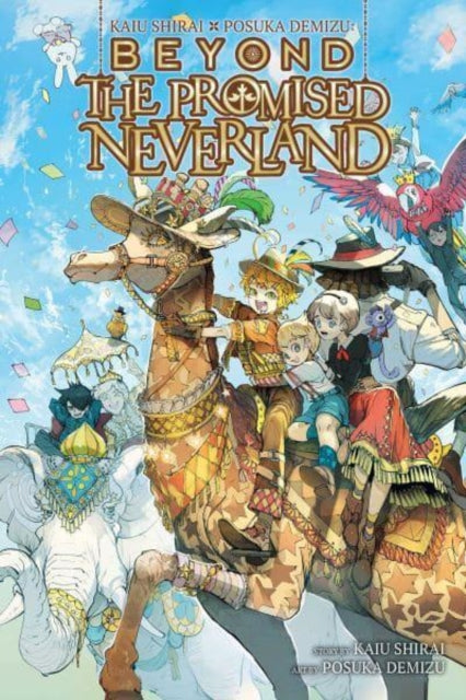 Book cover of: Kaiu Shirai x Posuka Demizu: Beyond The Promised Neverland. By: Kaiu Shirai