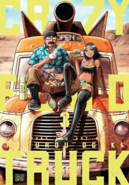 Book cover of: Crazy Food Truck, Vol. 3. By: Rokurou Ogaki