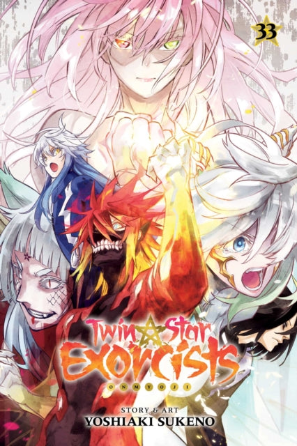 Book cover of: Twin Star Exorcists, Vol. 33. By: Yoshiaki Sukeno