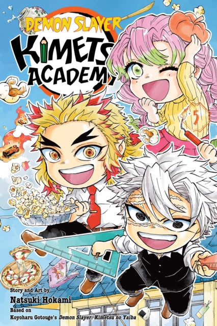 Book cover of: Demon Slayer: Kimetsu Academy, Vol. 5