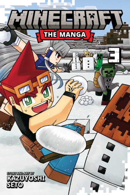 Book cover of: Minecraft: The Manga, Vol. 3
