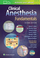 Book cover of: Clinical Anesthesia Fundamentals: Print + Ebook with Multimedia. By: Sam R. Sharar