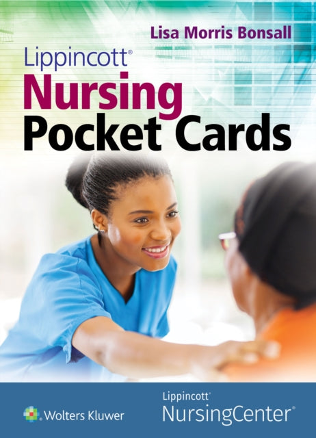Book cover of: Lippincott Nursing Pocket Cards. By: Lisa Bonsall