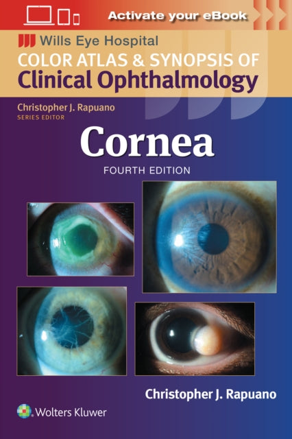 Book cover of: Cornea: Print + eBook with Multimedia. By: Christopher J. Rapuano