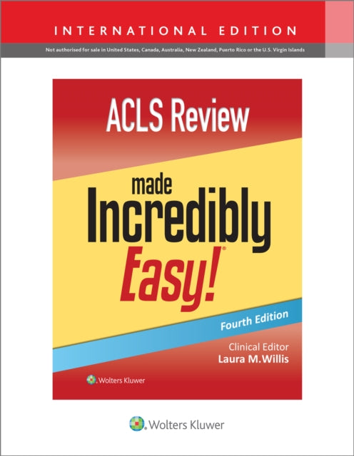 Book cover of: ACLS Review Made Incredibly Easy. By: LWW