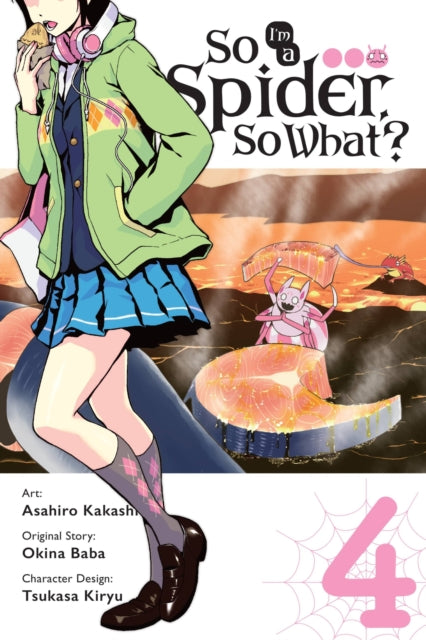 Book cover of: So I'm a Spider, So What?, Vol. 4 (manga). By: Asahiro Kakashi