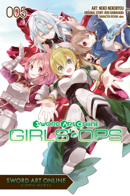 Book cover of: Sword Art Online: Girls' Ops, Vol. 5. By: Reki Kawahara