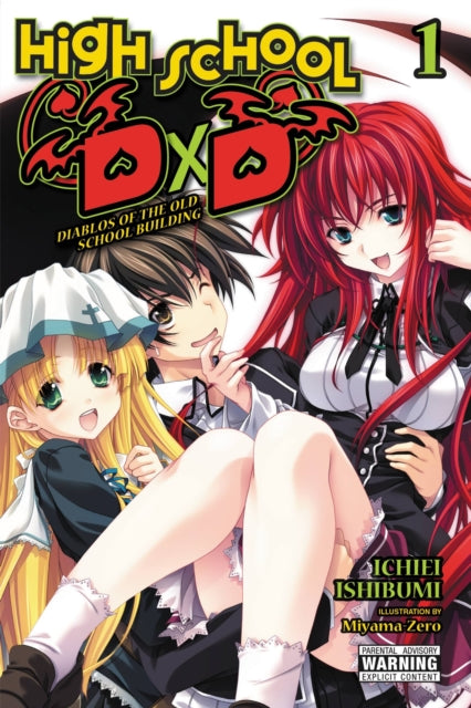Book cover of: High School DxD, Vol. 1 (light novel). By: Ichiei Ishibumi