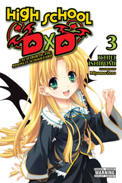 Book cover of: High School DxD, Vol. 3 (light novel). By: Ichiei Ishibumi