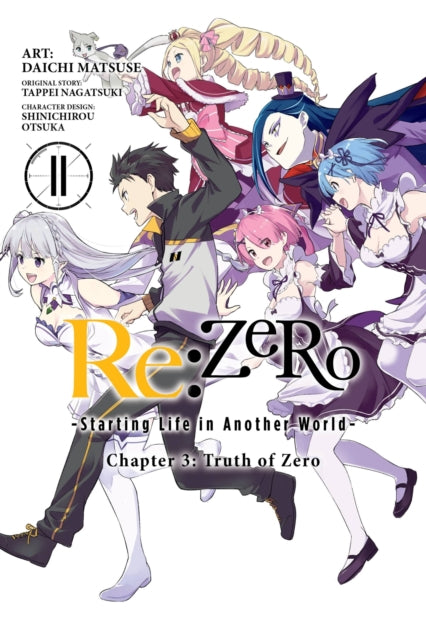 Book cover of: Re:ZERO -Starting Life in Another World-, Chapter 3: Truth of Zero, Vol. 11 (manga). By: Daichi Matsuse