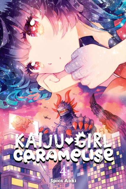 Book cover of: Kaiju Girl Caramelise, Vol. 4. By: Spica Aoki