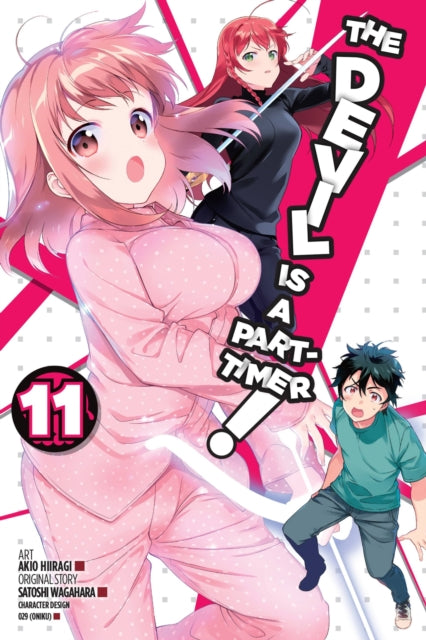 Book cover of: Devil Is a Part-Timer!, Vol. 11 (manga). By: Satoshi Wagahara