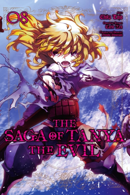 Book cover of: Saga of Tanya the Evil, Vol. 8 (manga). By: カルロ・ゼン
