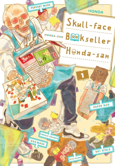 Book cover of: Skull-face Bookseller Honda-san, Vol. 1. By: Honda