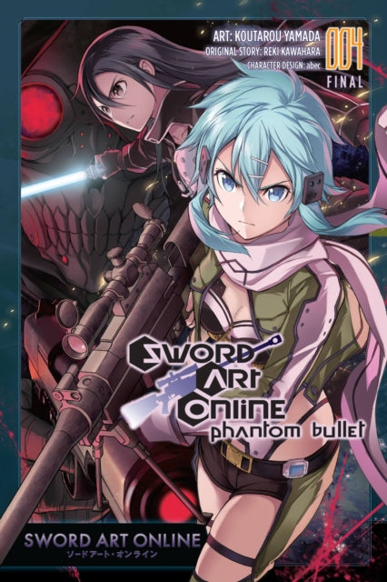Book cover of: Sword Art Online: Phantom Bullet, Vol. 4 (manga). By: Reki Kawahara