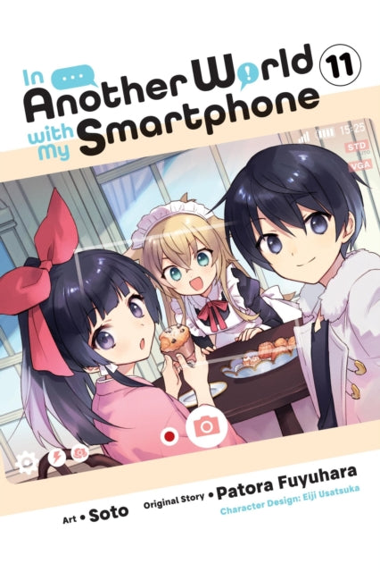 Book cover of: In Another World with My Smartphone, Vol. 11 (manga). By: Patora Fuyuhara