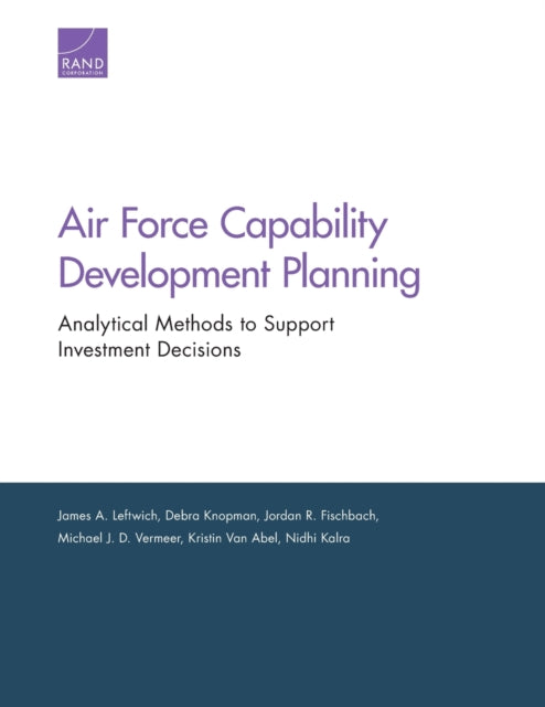 Book cover of: Air Force Capability Development Planning. By: James A. Leftwich